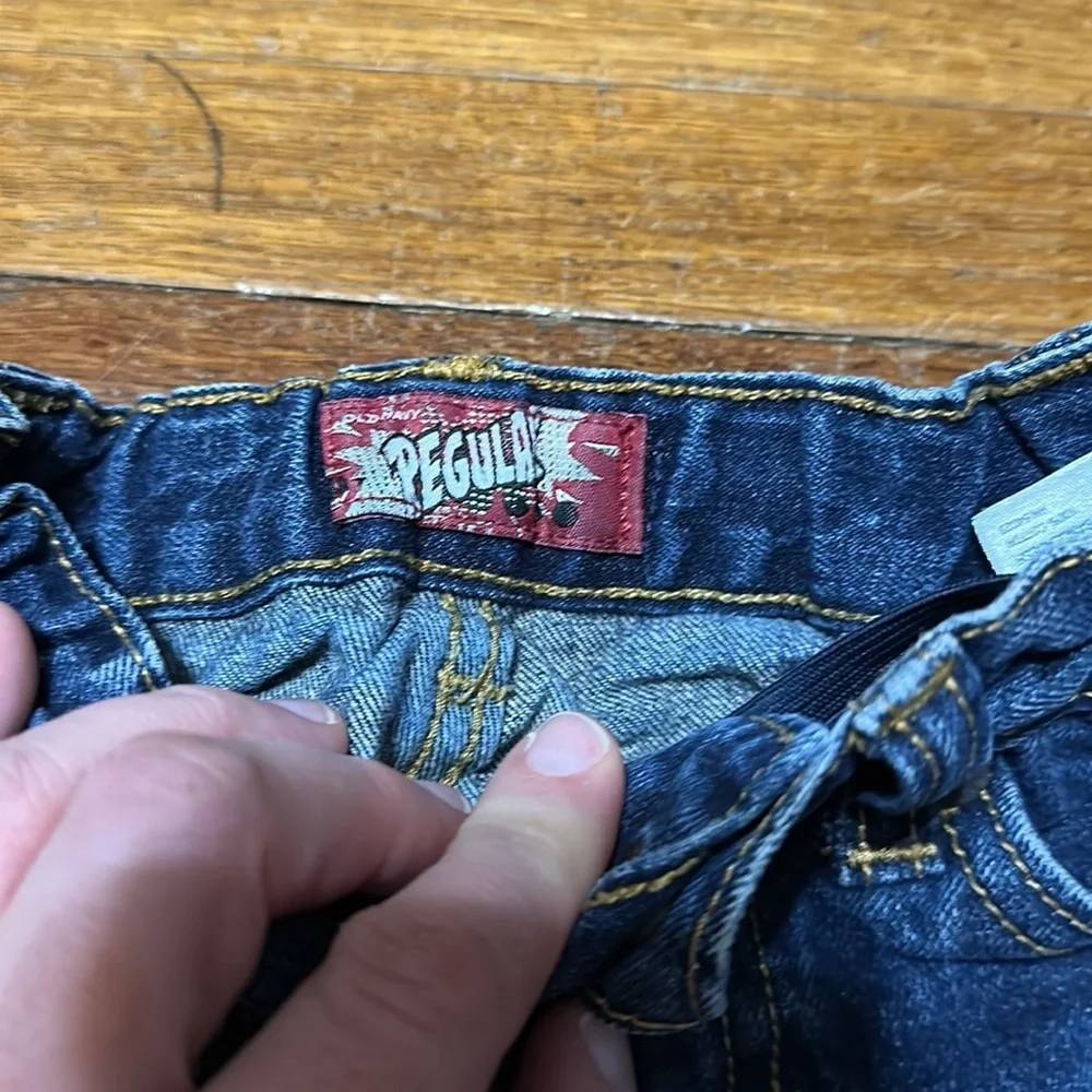 Old Navy Boys Regular Loose Fit Jeans, Sz 5
